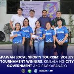 KIDAPAWAN LOCAL SPORTS TOURISM: VOLLEYBALL TOURNAMENT WINNERS, KINILALA NG CITY GOVERNMENT ANG PAGKAPANALO