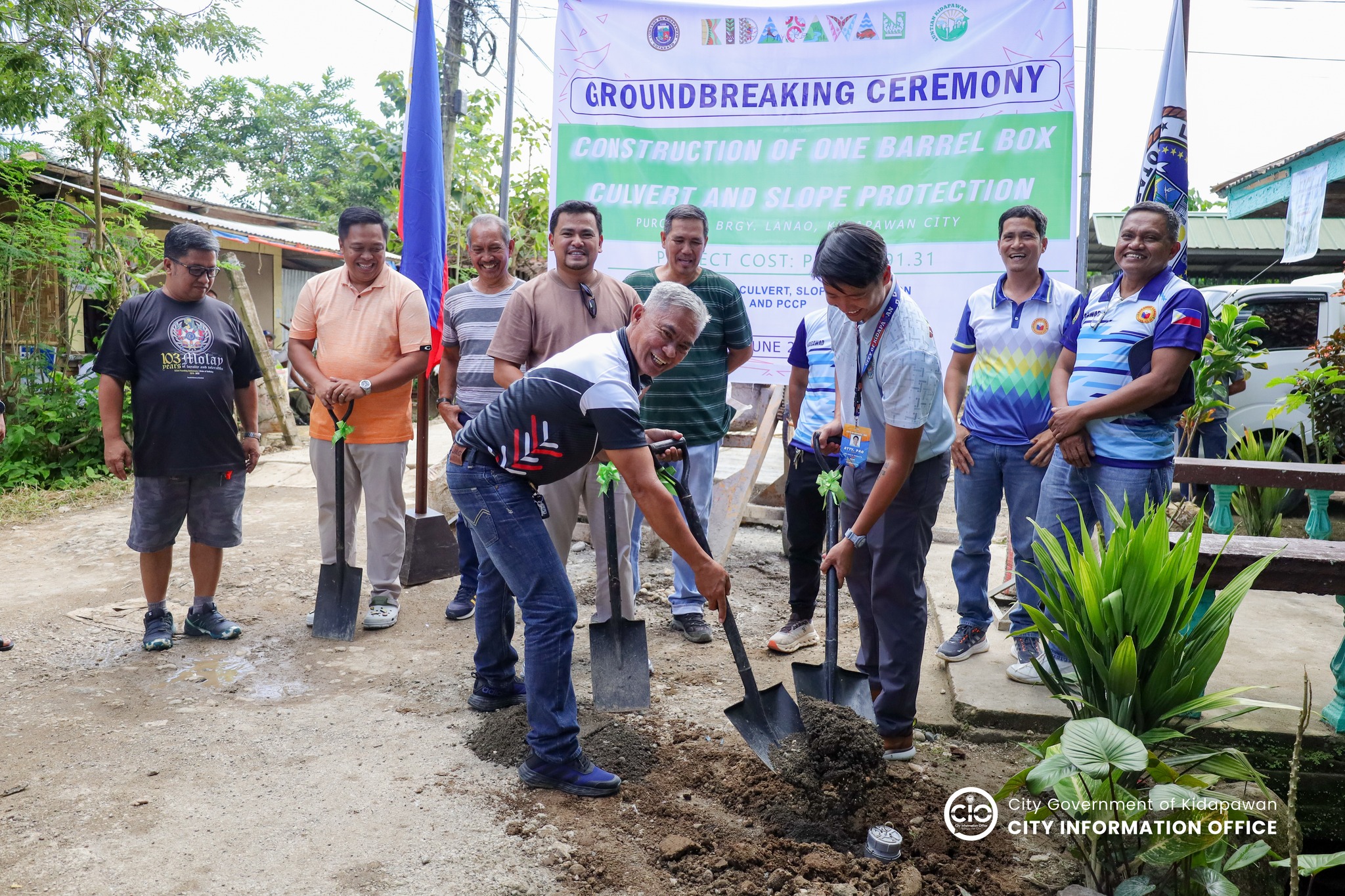 ROYEKTONG KONTRA BAHA AT LUBAK, ISASAGAWA SA BARANGAY LANAO