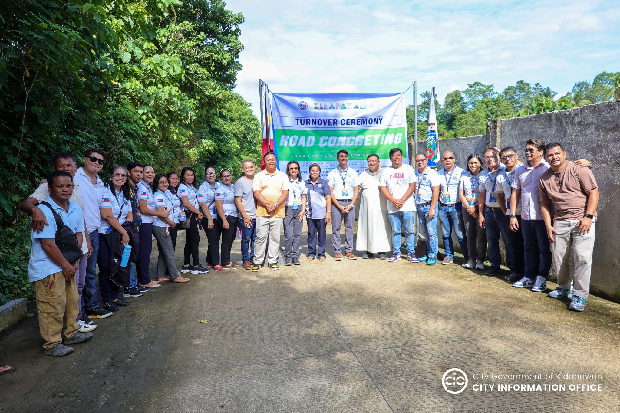 GROUNDBREAKING AT TURNOVER CEREMONY, ISINAGAWA SA BRGY. SAN ROQUE, KIDAPAWAN CITY