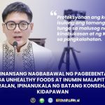 ORDINANSANG NAGBABAWAL NG PAGBEBENTA NG MGA UNHEALTHY FOODS AT INUMIN MALAPIT SA PAARALAN, IPINANUKALA NG BATANG KONSEHAL SA KIDAPAWAN