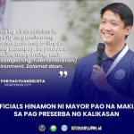 SK OFFICIALS HINAMON NI MAYOR PAO NA MAKIALAM SA PAG PRESERBA NG KALIKASAN