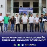 NAGWAGING ATLETANG KIDAPAWEÑO, PINARANGALAN NG CITY GOVERNMENT