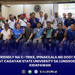 ECO-FRIENDLY NA C-TRIKE, IPINAKILALA NG DOST REGION 12 AT CAGAYAN STATE UNIVERSITY SA LUNGSOD NG KIDAPAWAN