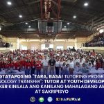 PAGTATAPOS NG "TARA, BASA! TUTORING PROGRAM TECHNOLOGY TRANSFER"; TUTOR AT YDW KINILALA ANG KANILANG MAHALAGANG AMBAG AT SAKRIPISYO
