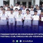 PAMAMAYAGPAG NG KIDAPAWAN CITY MYNAS FOOTBALL CLUB, KINILALA NG LGU-KIDAPAWAN