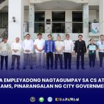 MGA EMPLEYADONG NAGTAGUMPAY SA CS AT LET EXAMS, PINARANGALAN NG CITY GOVERNMENT