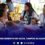 LIBRENG SERBISYO NG OCCR, TAMPOK SA KDAPS 4.0