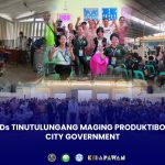 PWDs TINUTULUNGANG MAGING PRODUKTIBO NG CITY GOVERNMENT